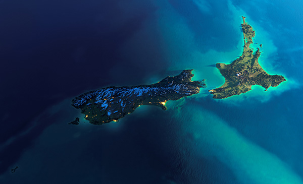 Ảnh 1: vị trí địa lý cách biệt là một lợi thế lớn của Newzealand trong việc kiểm soát an toàn sinh học