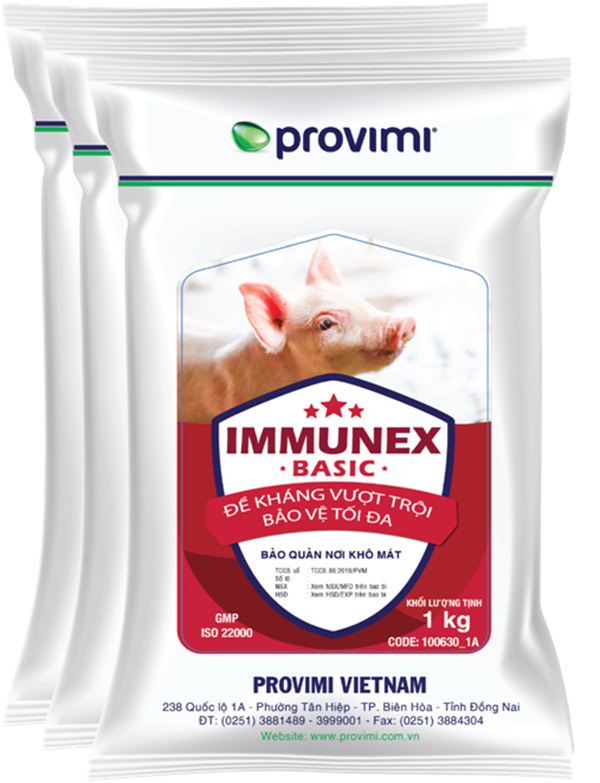 Sản phẩm ImmuneX Basic - Nâng cao sức đề kháng cho vật nuôi