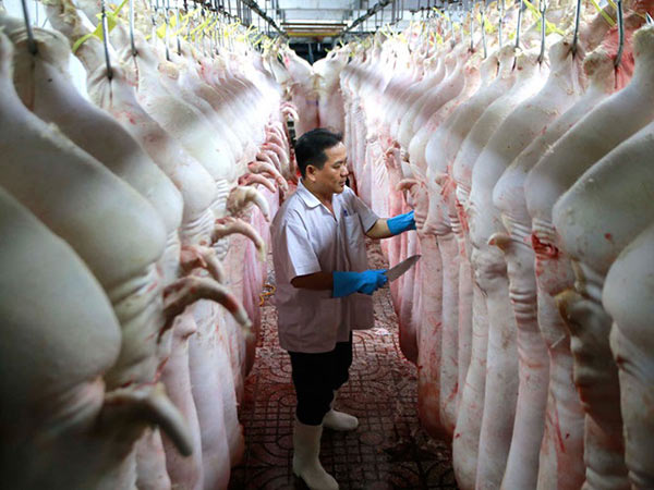 Phó Thủ tướng Vương Đình Huệ yêu cầu đưa mặt bằng giá thịt lợn xuống mức hợp lý và dần xuống mức bình thường như trước khi có dịch tả lợn Châu Phi.