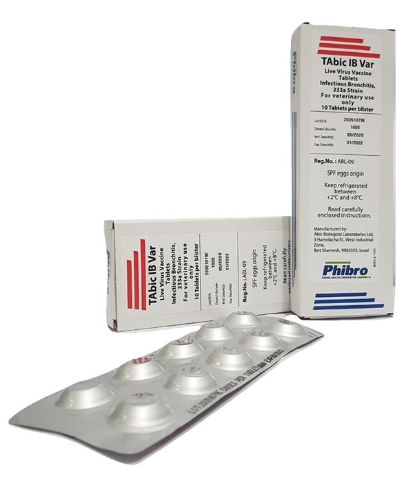 Một số sản phẩm vaccine viên sủi của Phibro được công ty Nutrivet phân phổi