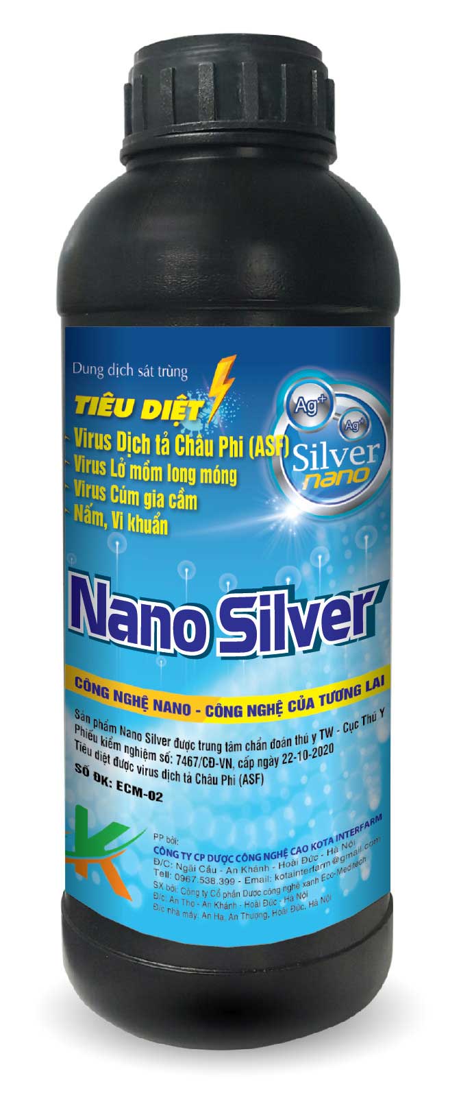 Hình ảnh: Sản phẩm NANO SILVER