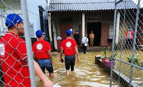 Hình ảnh cứu trợ của Mavin tại Lệ Thủy - Quảng Bình tháng 10/2020