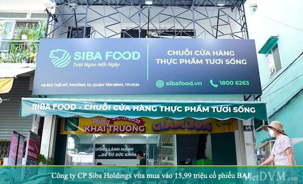 Công ty cổ phần Nông nghiệp BaF Việt Nam có thêm cổ đông lớn