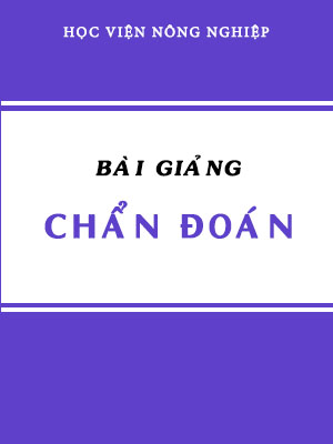 33 bai giang chan doan