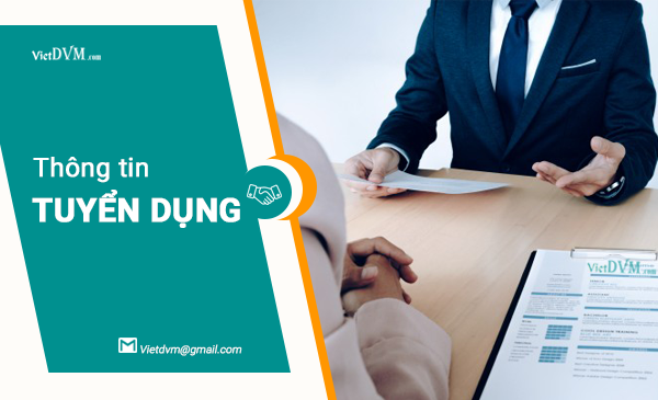  Virbac Việt Nam tuyển dụng đại diện thương mại thú y