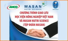 Masan Nutri-Science giao lưu và tuyển dụng tại VNUA