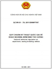 Quy chuẩn kỹ thuật quốc gia về khảo nghiệm, kiểm định thỏ giống