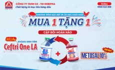 Mua 1 chai Cetri One LA 100ml sẽ được tặng ngay 1 chai Metosal 10%.